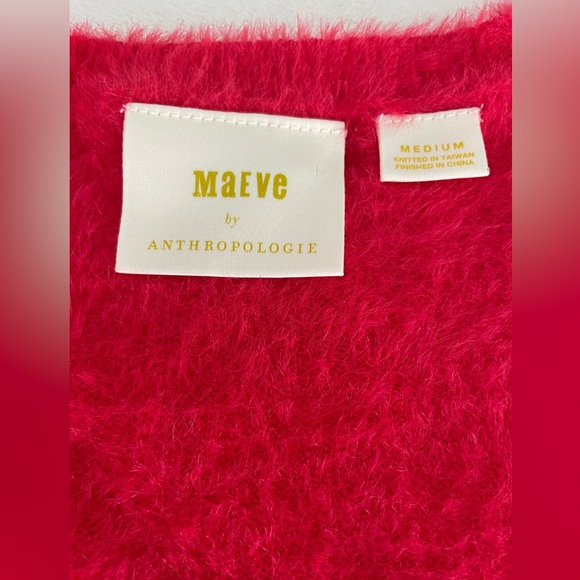 Maeve by Anthropologie Size M Rona Eyelash Sweater Tee NWT - Picture 14 of 16